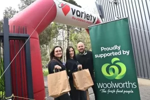 Woolworths supporting Variety kids event